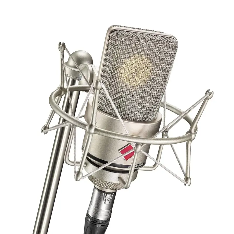 Professional XLR Condenser Microphone Suitable for Stage Performances, Karaoke & Recording - P48 Power Compatible Diaphragm Mic with Metal Housing for Live Singing, Drum Mics, Studio Vocal Recording (No Revision Changes)