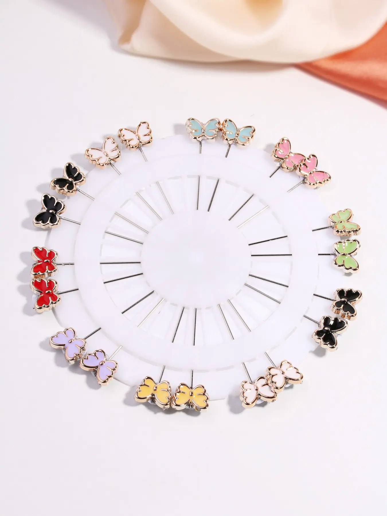 1 Pack/20 Pieces Middle Eastern Women's Headscarf Pins, Hijab Pins, New Scarf Accessories Small Safety Pins, Stylish Hair Accessory