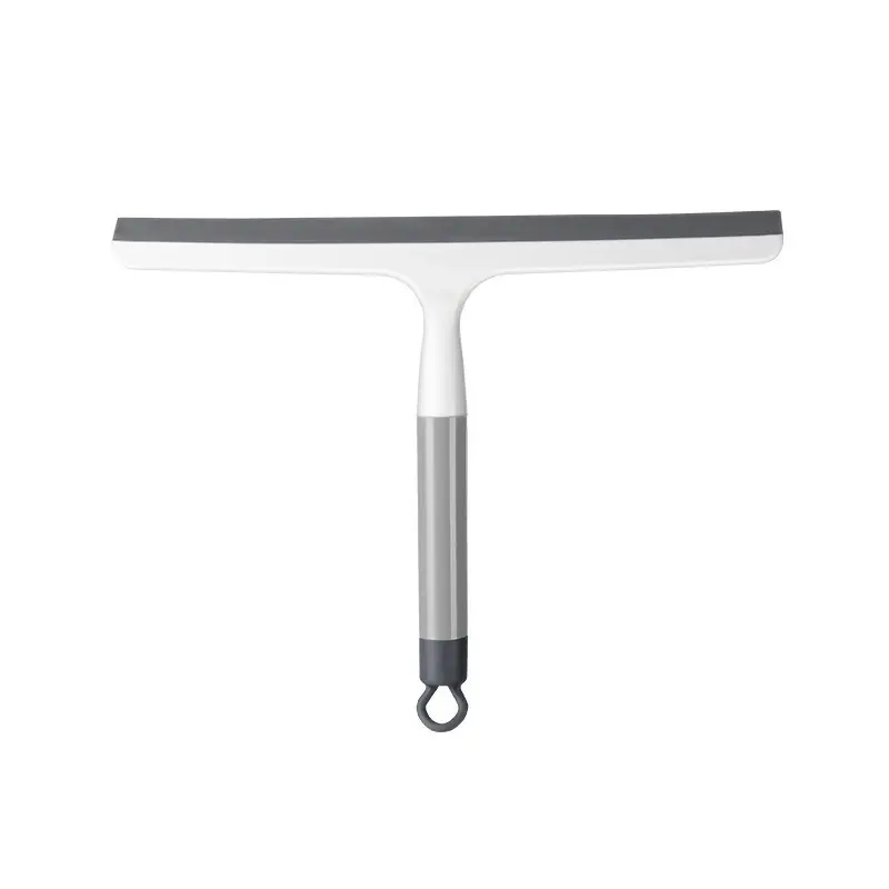 Durable Multi-Functional Glass Cleaning Tool Set, Household Window Scraper with Silicone Squeegee for Glass, Mirror, Bathroom Countertop Water Removal Handy Kit