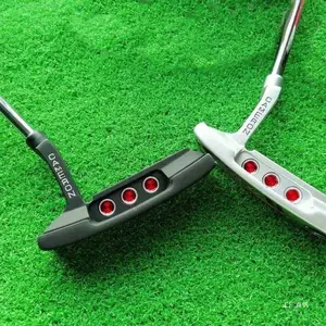 2026 T golf putter black and silver wooden club