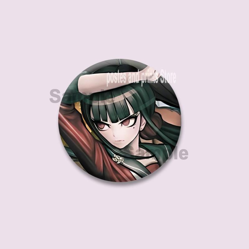Custom Game Peripheral Danganronpa Round Badges DIY Coin Brooch on Backpack Cartoon Lapel Jewelry Pins Gifts for Kids Friends