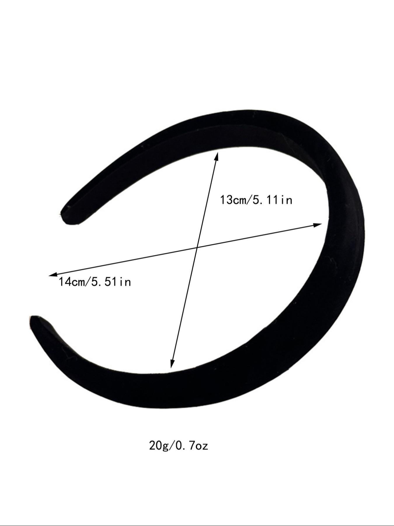 Women's Elegant Minimalist Hair Hoop, Trendy Simple Style Plain Color Hair Hoop, Chic All-match Hair Accessories for Hairstyle Decor, Headbands On Forehead