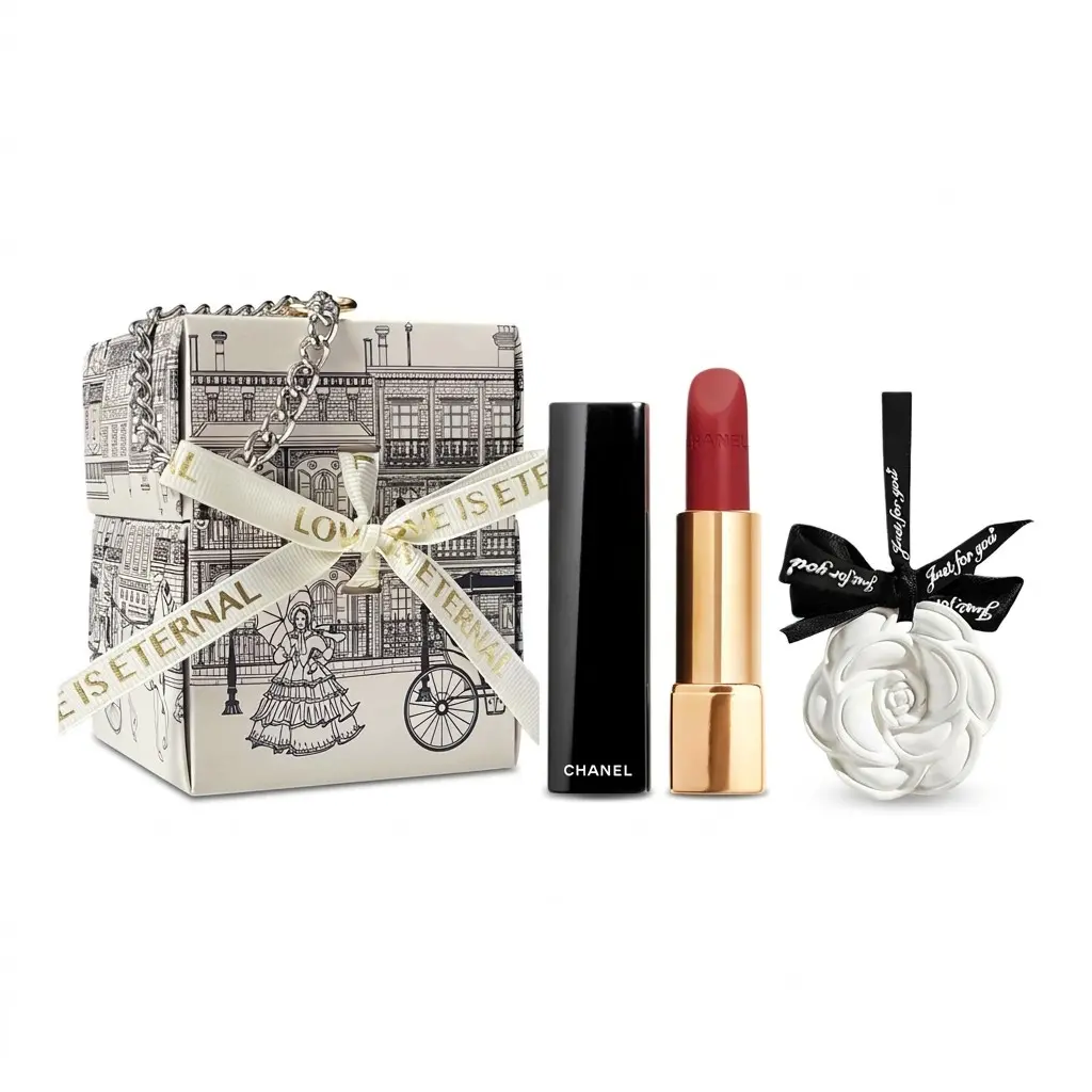 CHANEL Charm Velvet Lipstick #58 Easy to Blend Long Lasting Cosmetics, Birthday Gift
