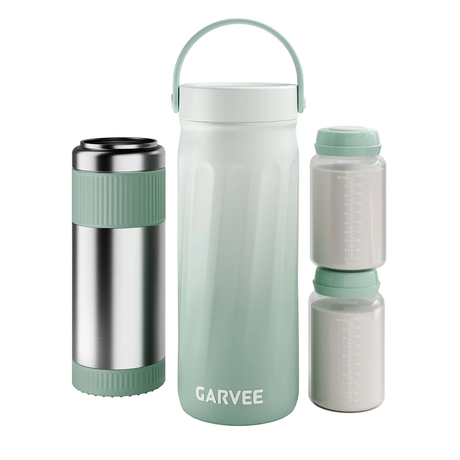 Portable Breast Milk Cooler – 22oz Stainless Steel Breastmilk Chiller with 24-Hour 360° Cooling – Includes 2 Bottles – Ideal for Breastfeeding Moms, Travel & Work-party gift