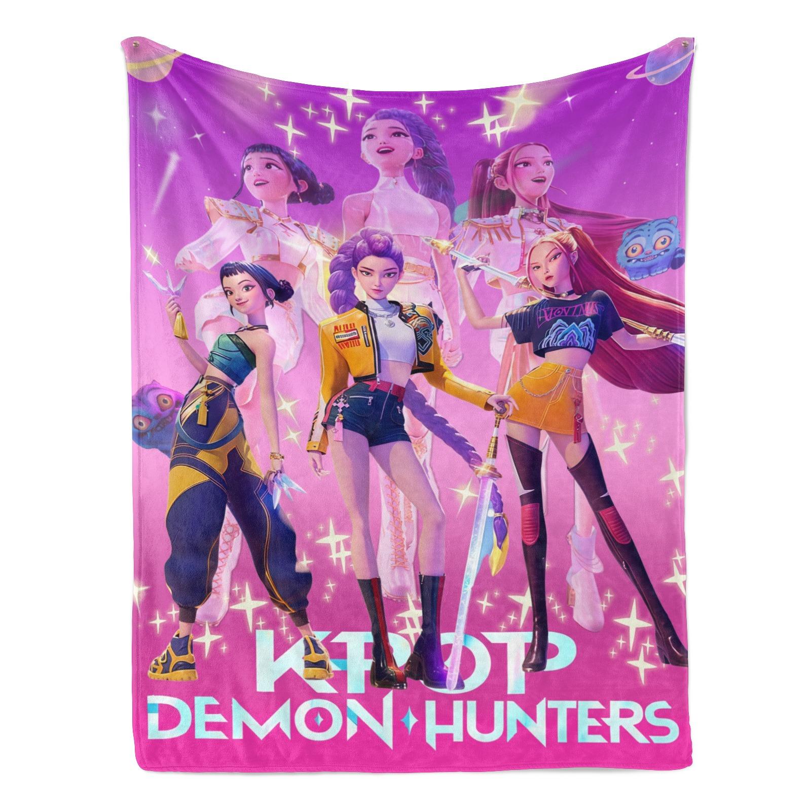 K-Pop Devil Hunter Dream Blanket, Soft and Warm, Suitable for Fans, Women, Girls, and Children.A Cozy Nap Blanket, Perfect for Everyday Decoration or Relaxation.An Ideal Choice for Living Room Sofas, Christmas Gifts, and Birthday Decorations. K-Pop Devil Hunter Dream Blanket, Soft and Warm, Suitable for Fans, Women, Girls, and Children.A Cozy Nap Blanket, Perfect for Everyday Decoration or Relaxation.An Ideal Choice for Living Room Sofas, Christmas Gifts, and Birthday Decorations.