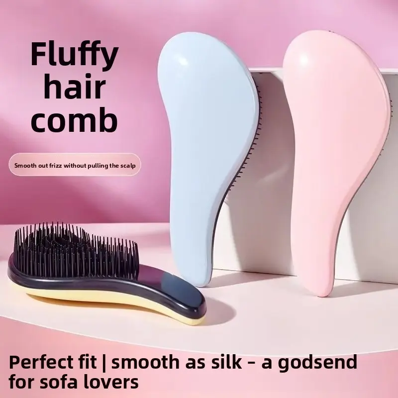 Large TT Comb Anti-Knot Hair Comb Princess Shun Hair Comb Princess Comb Ladies Curly Hair Wig Comb