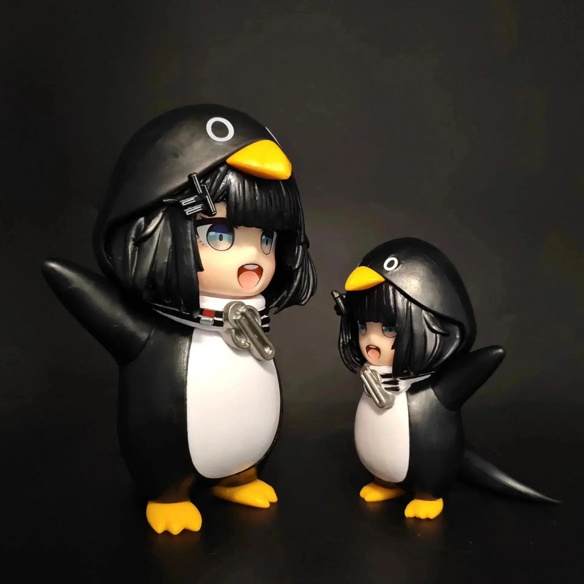 GUGUGAGA Arknights Endfield Pengmin PVC Anime Figure - 8/12.5cm Collectible Model, Cosplay Desk Decoration, Birthday Gift for Anime Fans