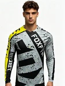 2026 Outdoor Mountain Bike Long Sleeve T-Shirt, Breathable Sporty Design, Ideal for Running & Cycling, Available in Multiple Colors