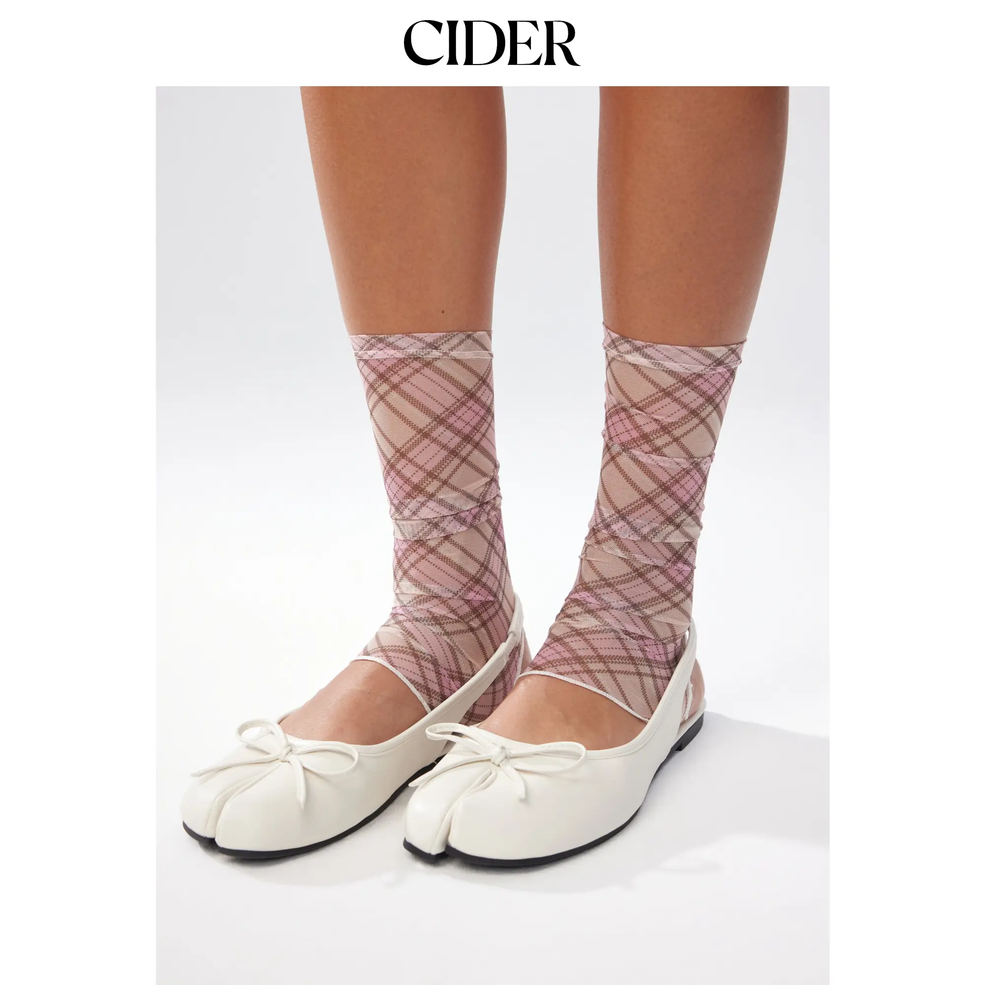 Cider PLAID LEG WARMERS