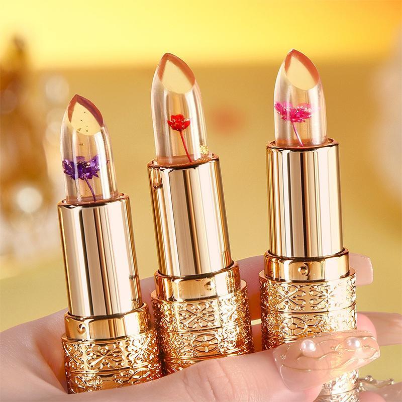 Long-Lasting Color-Changing Lipstick, 1 Box Moisturizing Lipstick, Glossy Lip Glaze Stick, Plumping Lip Oil Lipstick for Girls & Women #TOP PICKS