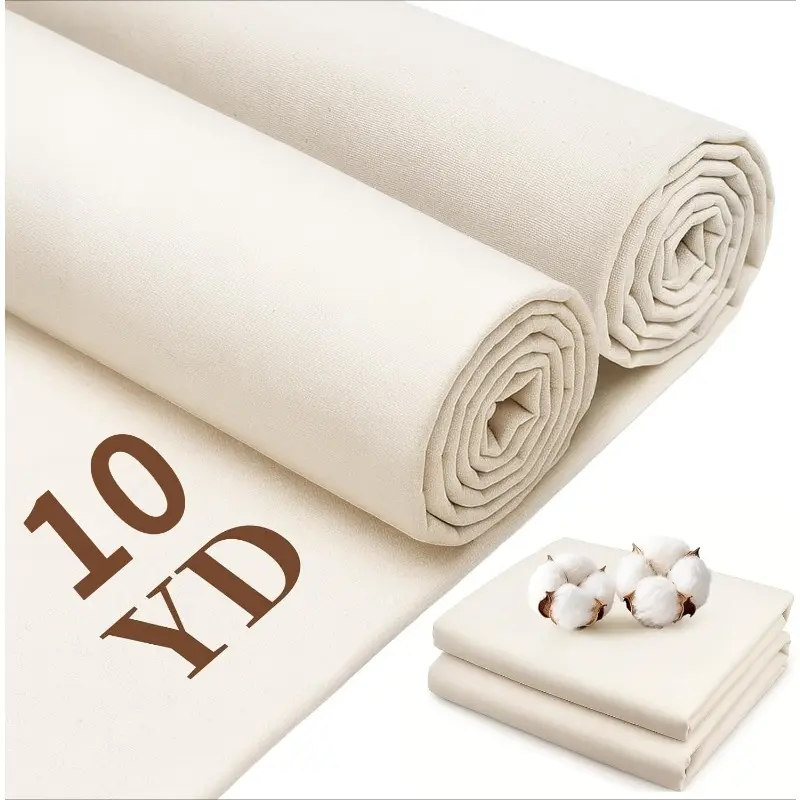 100% pure cotton gauze fabric sold by the meter – unbleached, ideal for sewing, quilting, and garment making | Medium-weight drapey material suitable for DIY crafts, clothing, and quilting | Machine washable fabric