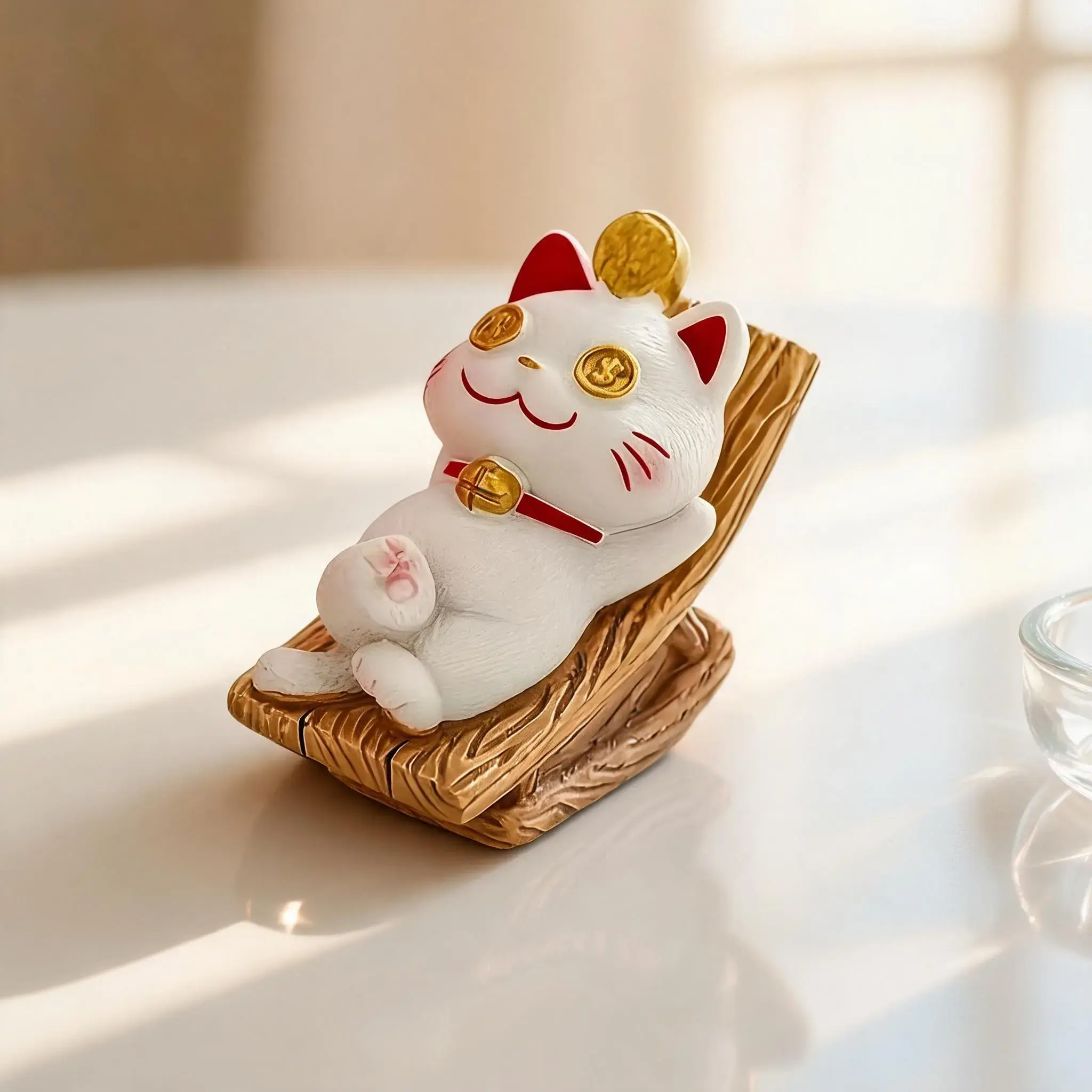 Cat accessories, cute cats, office desktop accessories, workstations, home accessories, Desk Ornament