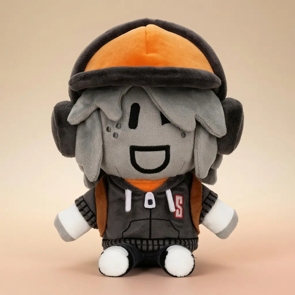 Builderfan Video Game In-Game Replica Limited Edition Stuffed Animal Doll - Soft, Comfortable & Huggable, Exquisite Stitching and Fine Workmanship, Collectible Soft Toy for Kids & Gamers, Ideal for House Decorations