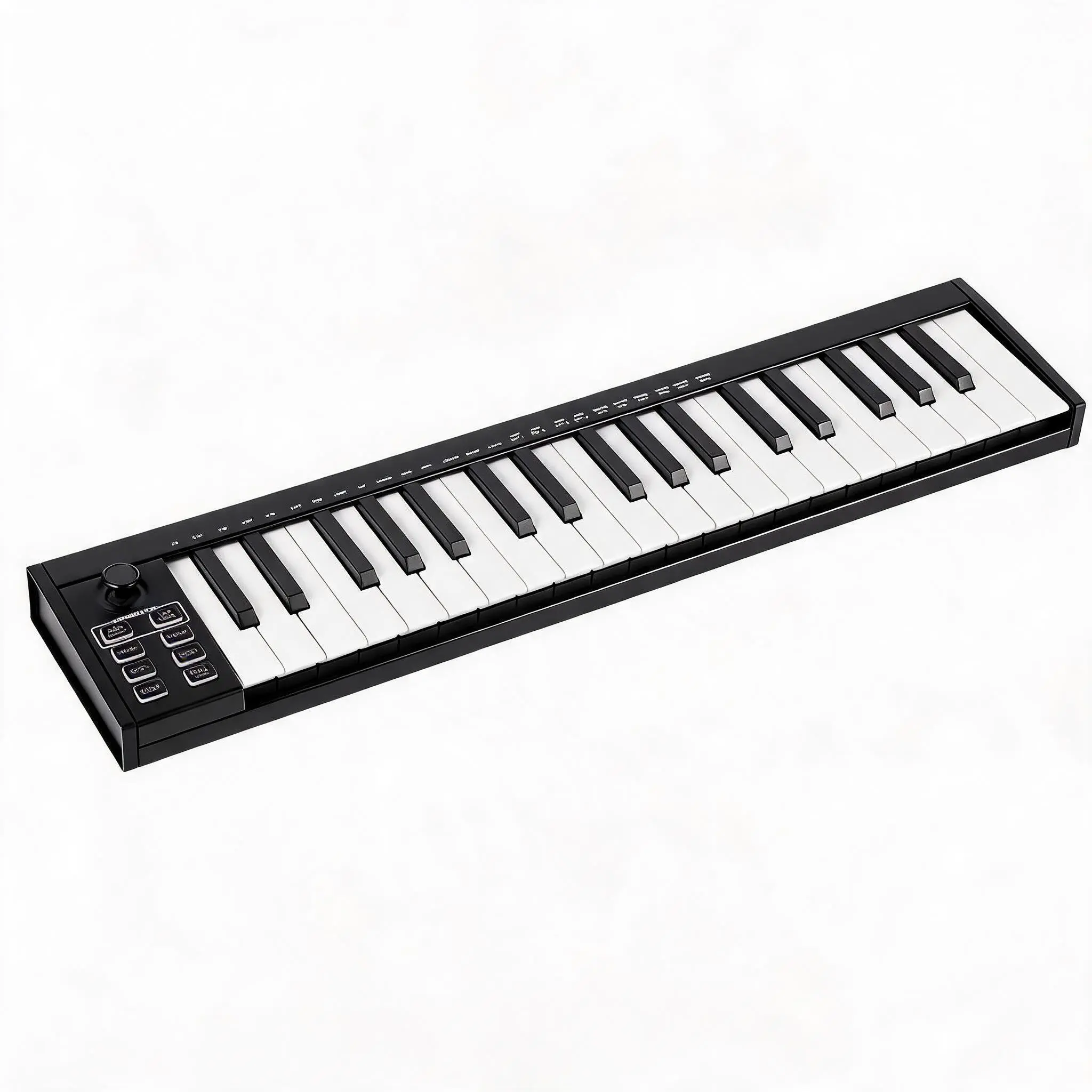 37 Speed-Sensitive Keys Compact ABS USB MIDI Keyboard Controller - Midi Control, DAW Integration, 8 Drum Pads, OLED Display, Chord & Scale Modes, Arpeggiator, Includes Software Bundle - Ideal for Digital Live Performance (Home Music Enthusiasts)