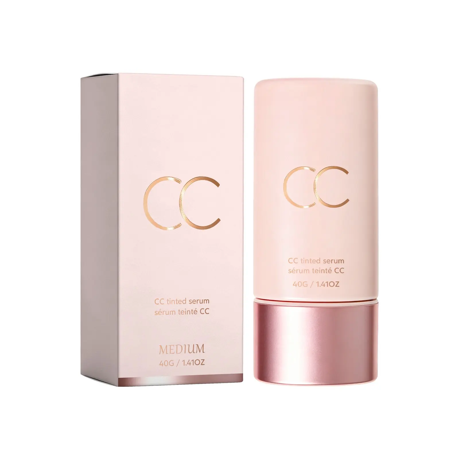 AMZ CC Tinted Nude Cream, Lightweight Blends Well, No Caking, Even Skin Tone Natural Base