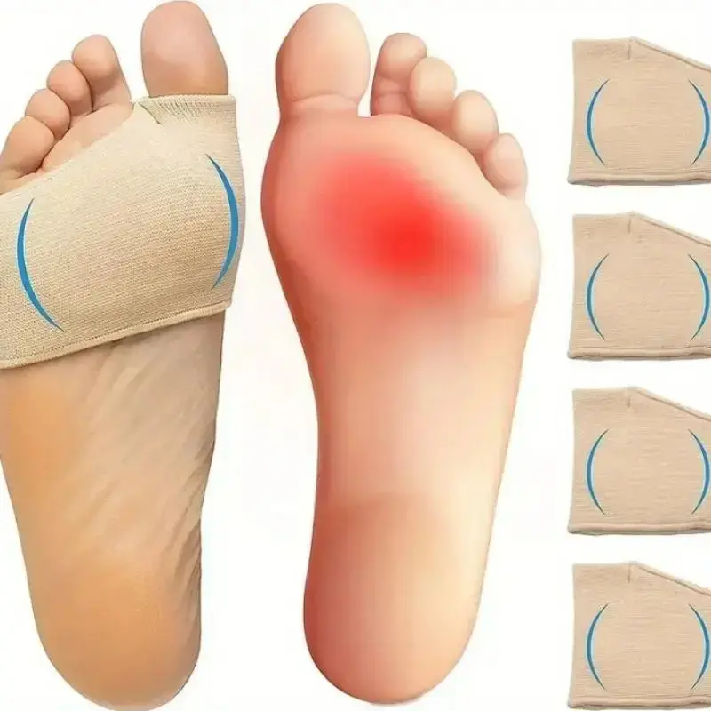 Breathable Ball-of-foot Cushions, 1 Pair Anti-slip Metatarsal Pads, Anti-blister Forefoot Protectors, Comfortable Half-size Insole Guards, Footwear, Father's Day Gifts