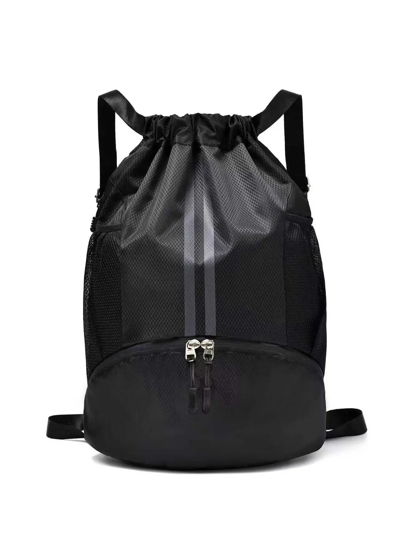 Sports Backpack with Dry-Wet Separation Compartment, Fitness Bag with Drawstring Closure, Unisex Basketball Bag, Ideal for Men and Women, Gym Bags