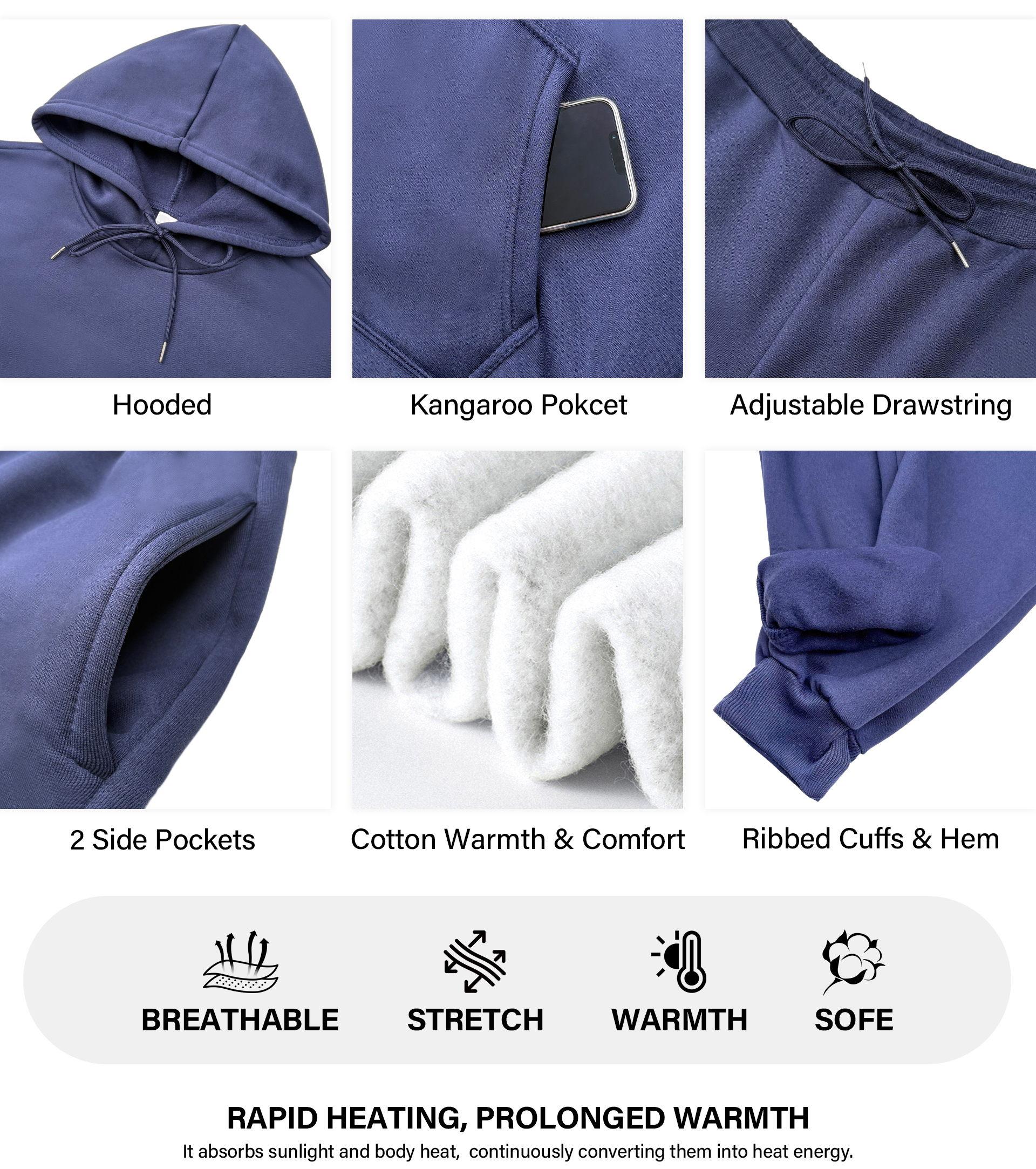 Men's vintage drinks Print Hoodie & Sweatpants Set – Classic Western Style, Cozy Men’s Tracksuit for Beer Fans, Casual Everyday Wear, Fall Winter Essential, Indoor Outdoor Outfit, Tiktok Freeship Us