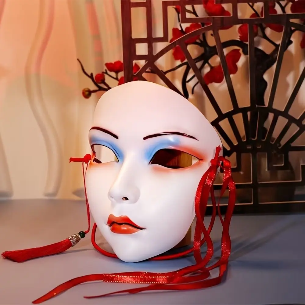 Women's Vintage Mask, DIY Compatible, Elegant Ancient Style Mask, Perfect for Ballroom Parties, Self-Designable Mask for Events