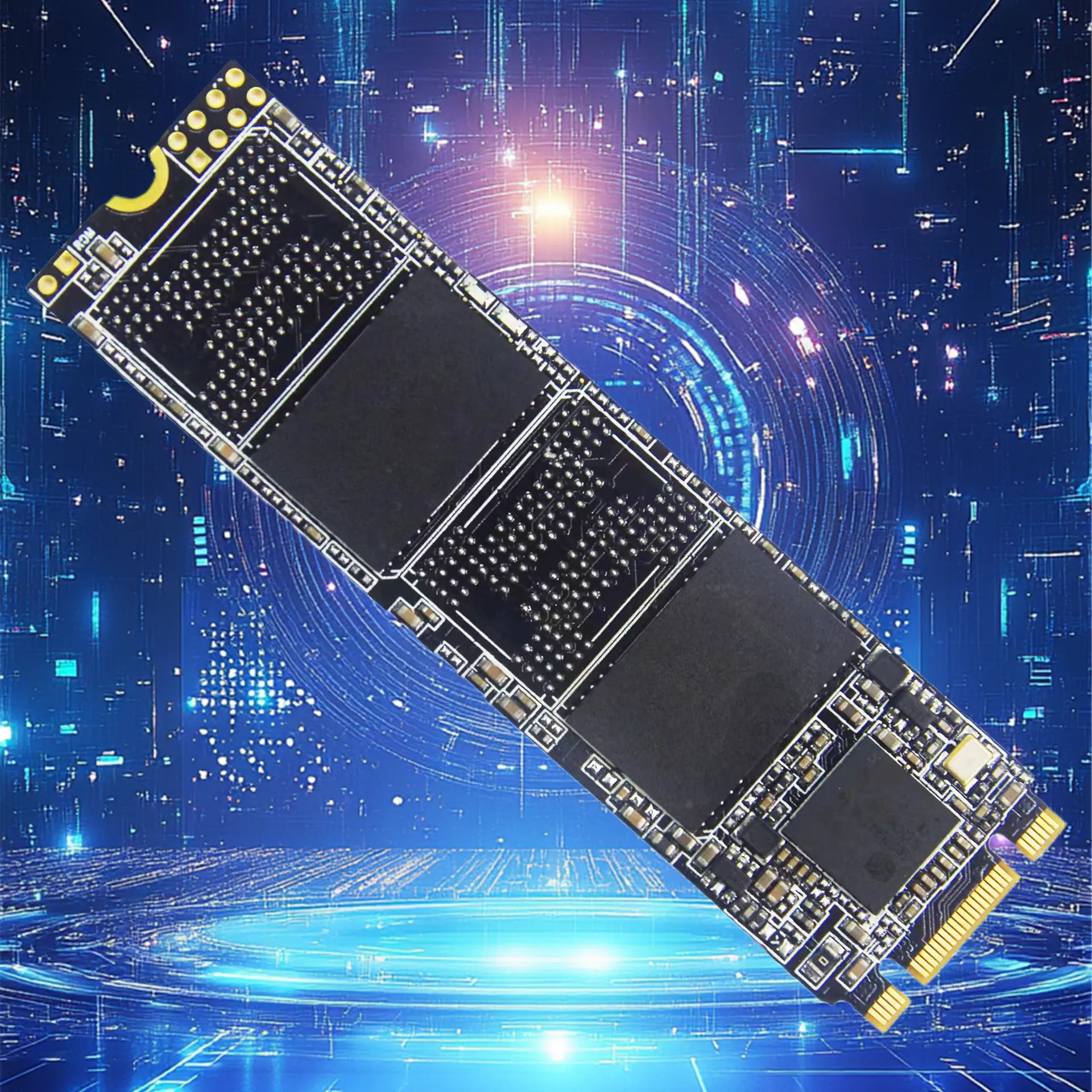 M.2 NGFF SATA3 Internal SSD 4TB High Speed Storage Disk for Desktops and Laptops