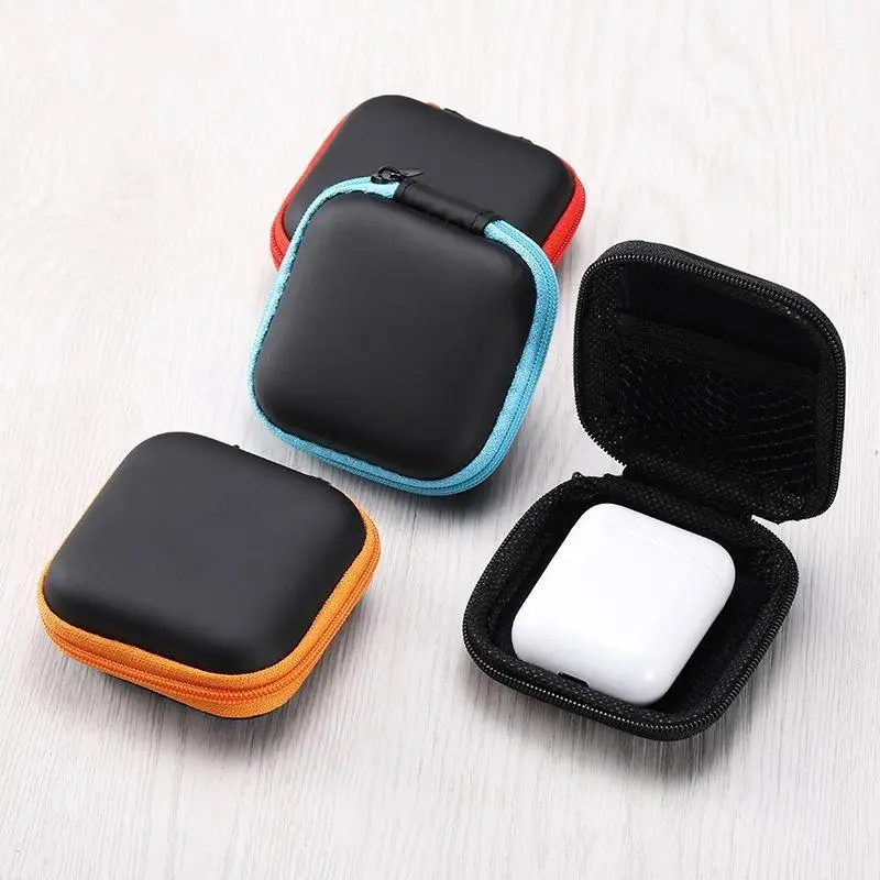 EVA Earphone Protective Bag Box Digital Charger Headphone Travel Storage Bag Usb Data Cable Organizer Carrying Pouch