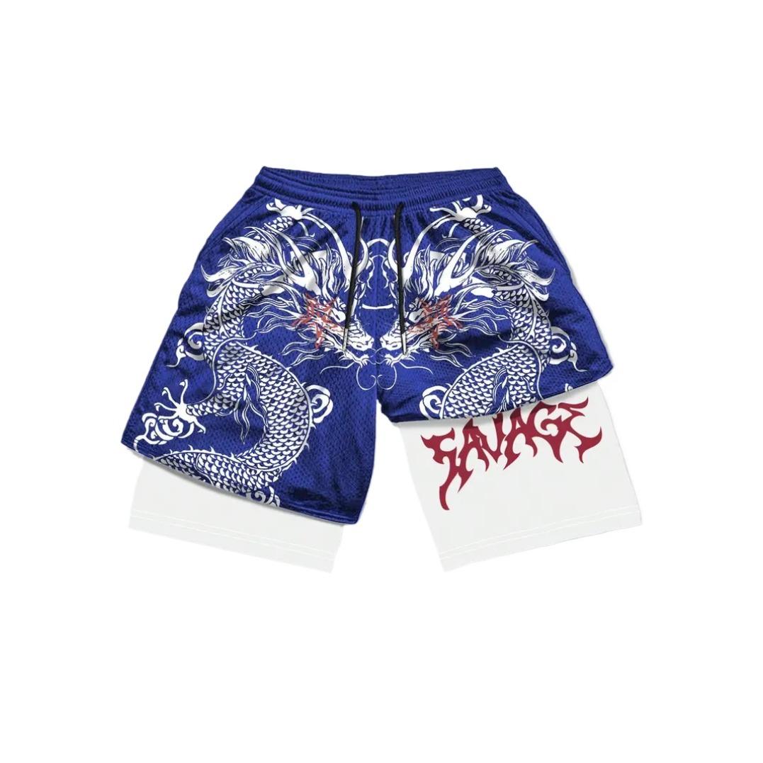 Men's Cross Print Graphic Shorts Athletic Wear Regular Fit Casual Comfy Breathable Shorts for Daily Wear Summer Essentials Unisex Street Style Active Lifestyle Shorts