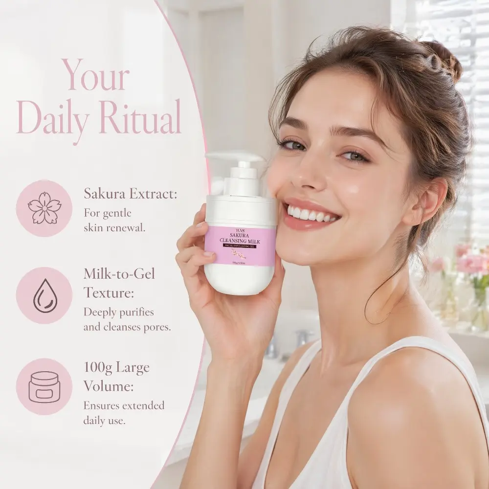 YUVK Mild Exfoliating Gel Non Drying Face Purify Smooth Soft 100G