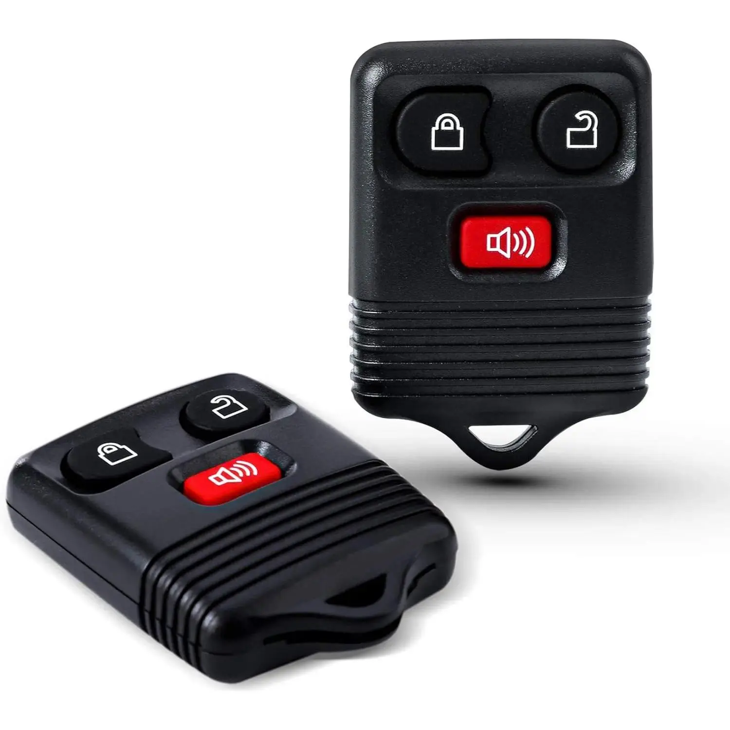 3-Button Wireless Car Keyless Entry Remote Key Fob Replacement, DIY Compatible with 2001-2014 Ford Escape, Ford F150 F250 F350 Expedition Explorer Ranger, Mazda, Mercury, Lincoln, CWTWB1U331 CWTWB1U345 Automobile Accessory, 2001-2014 Escape