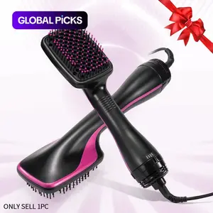 2 in 1 Hair Dryer Brush, Negative Ion Hair Dryer Brush, Hot Air Brush, Hair Styling Tool for Women & Girls, Hairdressing Tool, Hair Dryer Blower, Blow Dryer Comb