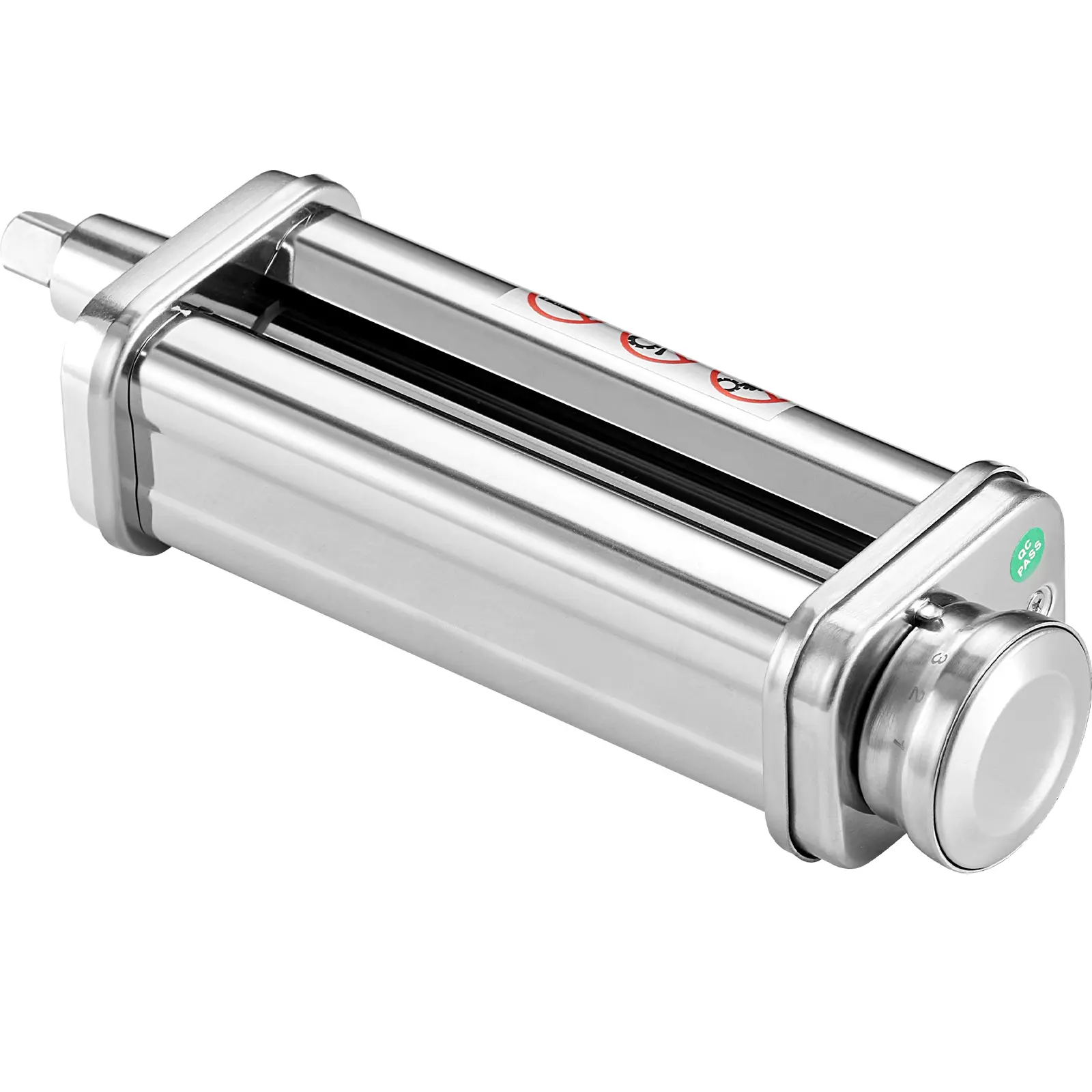 Pasta Attachment for KitchenAid Stand Mixer, Stainless Steel Pasta Sheet Roller Attachment, Pasta Maker Machine Accessory with 8 Adjustable Thickness Knob, KitchenAid Pasta Attachment
