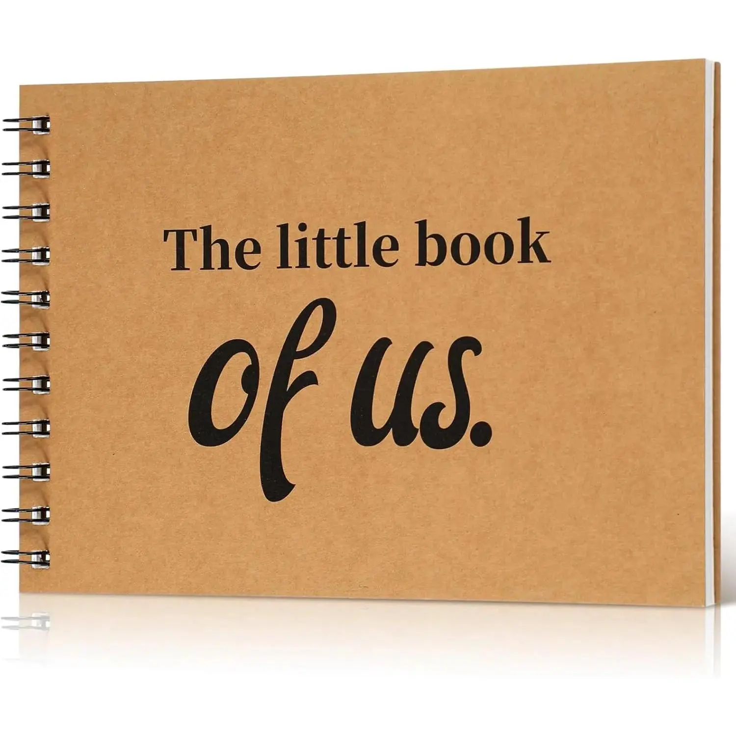 the Little Book of  Scrapbook 8.3 x 5.8 Inch Journal Wedding Anniversary Scrapbook Mom Photo Album Journal DIY Memory Book  for Couples, Mother