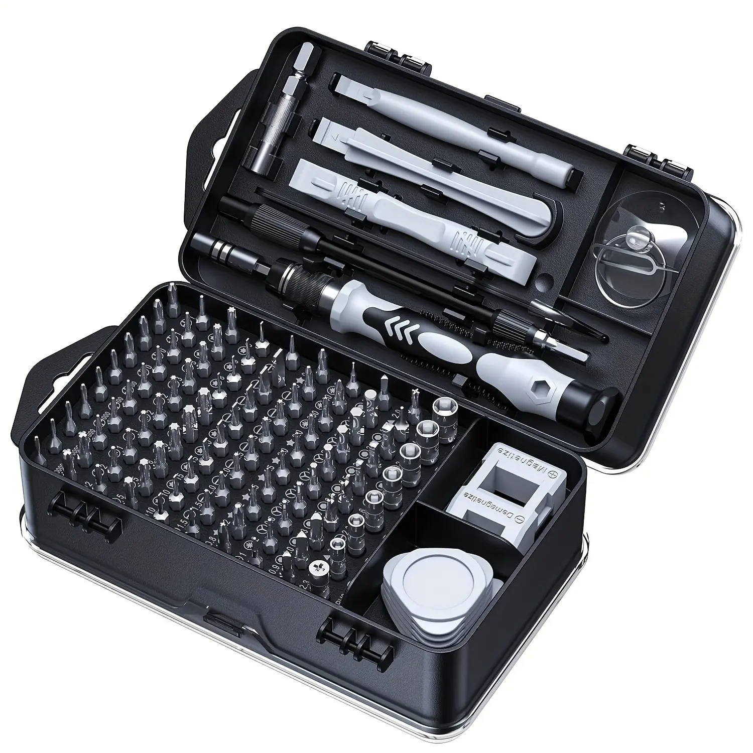 115 in 1 Precision Screwdriver Set, Heavy Magnetic Multipurpose Screwdriver Kit, Multifunctional Screwdriver, Sturdy Metal Case, Ideal for Phone Tablet Repair, High Magnetic Screwdriver