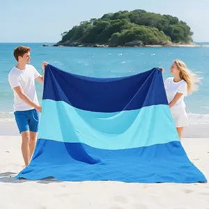 Outdoor Beach Mat, Extra Large Lightweight Sandproof Blanket, Suitable for 2-6 People, Big Picnic Pad, Beach Travel Camping Hiking Portable, Camping Gear