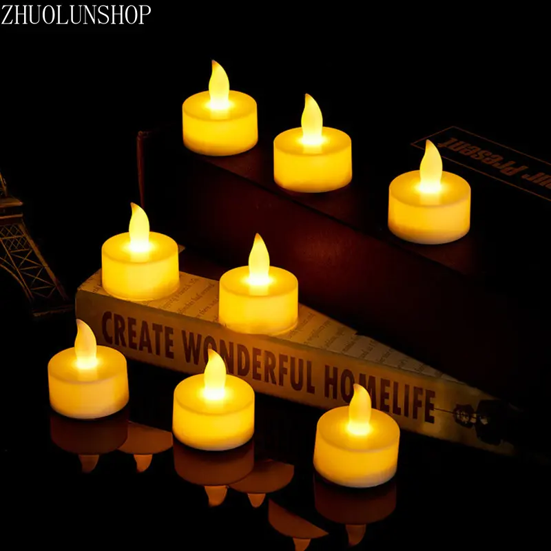 36 pcs Flameless LED Tea Light Candles , Battery Operated Warm White Votive Tealights, Realistic Bright Flickering Flame, Long Lasting 200 Hours Safe Electric Candle Lights, Decor Ambient Lights for Home Table Centerpiece, Wedding Party, Holiday Christmas