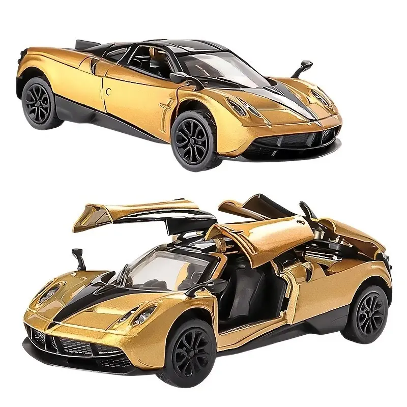 1pc Metal Model Toy Car, Pull-Back Racing Car, Race Car Model, Thick Material, Collectible, Die-Cast, Electric Remote Control, Best Gift for Easter, Father's Day, Christmas, Remote Diecast Cars