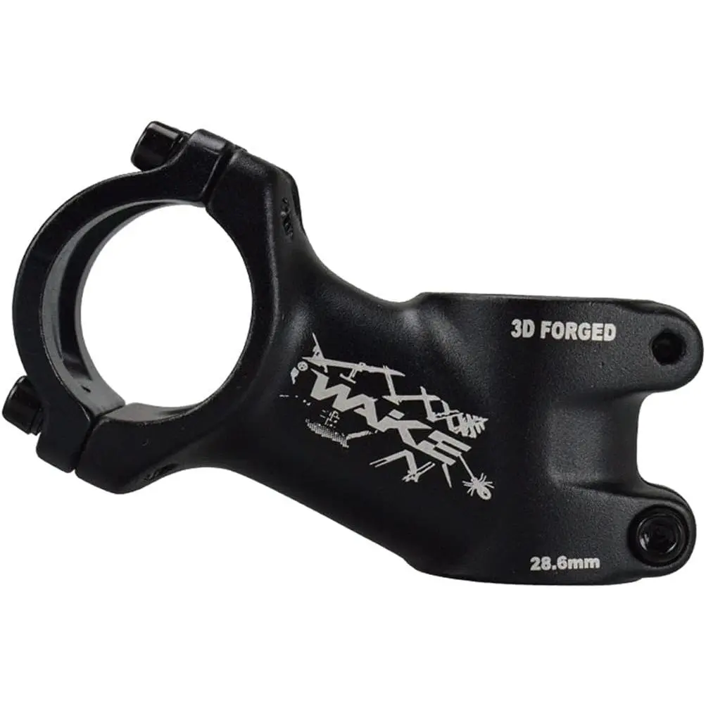 MTB Stem 31.8 Stem 60mm 70mm 90mm 25  Wake Mountain  Stem Short Handlebar Stem for  , Road , MTN, BMX, Fixie Gear, Cycling ( Alloy, Black)