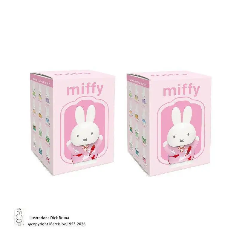 Genuine Blind Box Kawaii Miffy Cartoon Cute Doll Desktop Decoration Figure Birthday Gift Gift Toy for Girl