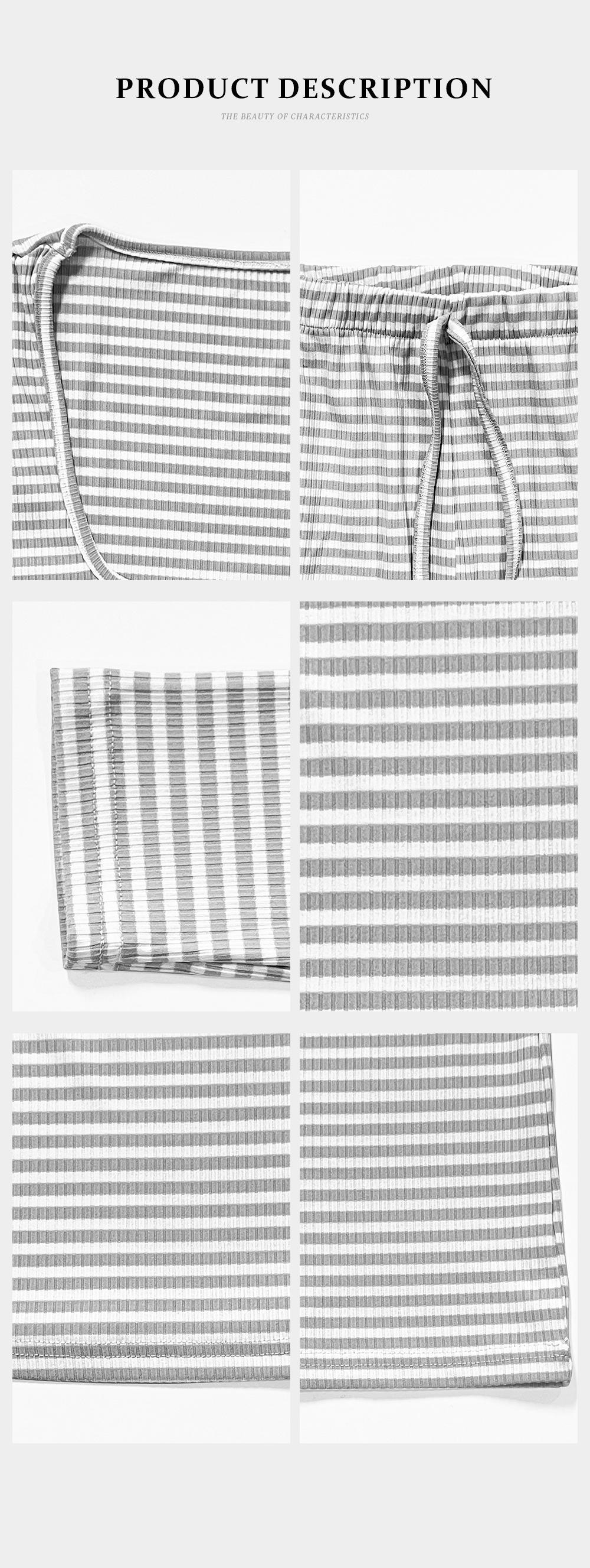 KatchMe Women's Leisure Square Neck Stripe Long Sleeve Crop Top & Low-Rise Wide Leg Trousers Co-ord, Lady Two Piece Outfits, Casual Going Out Set(US) KatchMe Women's Leisure Square Neck Stripe Long Sleeve Crop Top & Low-Rise Wide Leg Trousers Co-ord, Lady Two Piece Outfits, Casual Going Out Set(US)