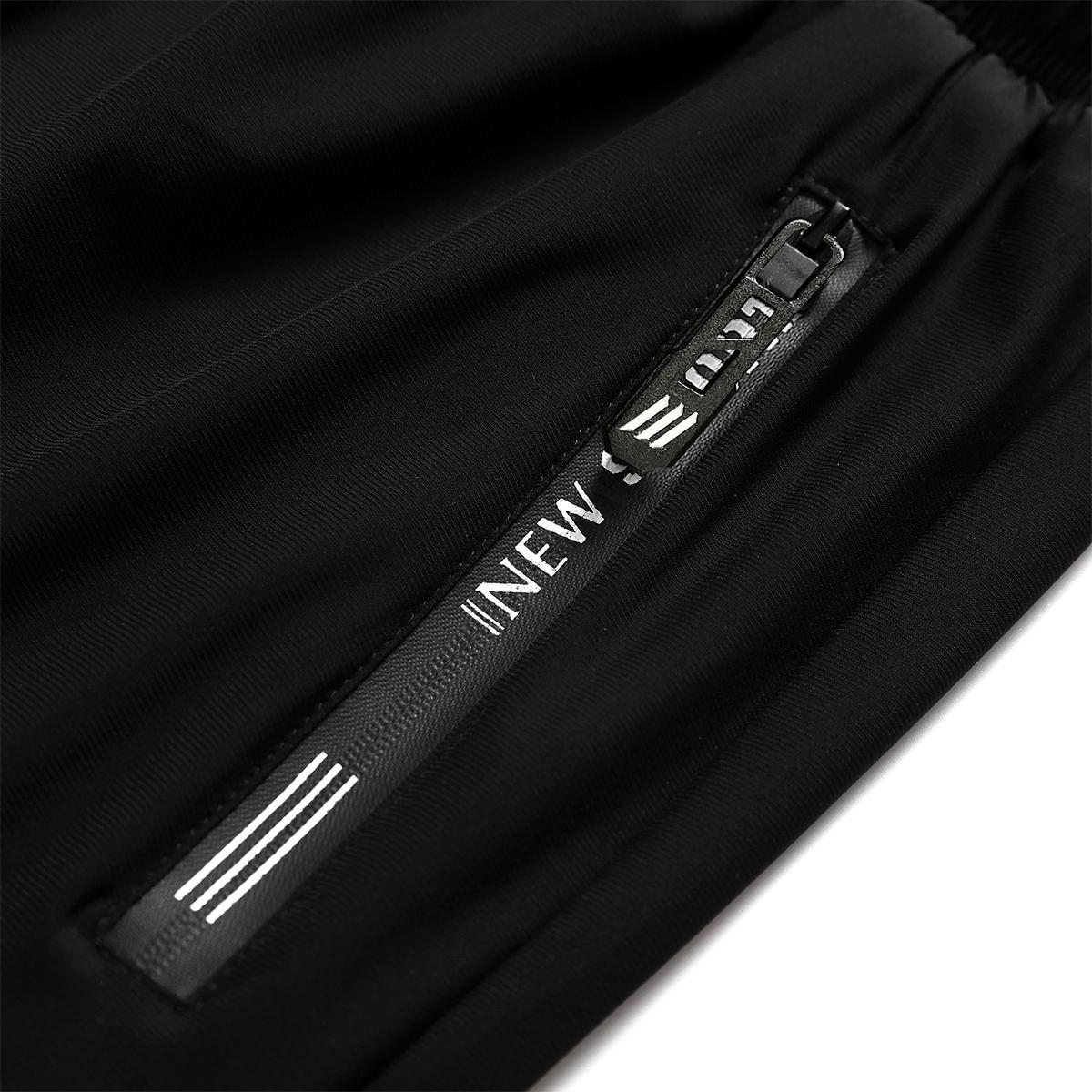 Men's summer quick-dry stretch ice silk long pants, lightweight and breathable sports ice silk long pants, with zipper printed pockets, elastic waistband with drawstring casual pants, suitable for gym workouts, fitness, and hiking