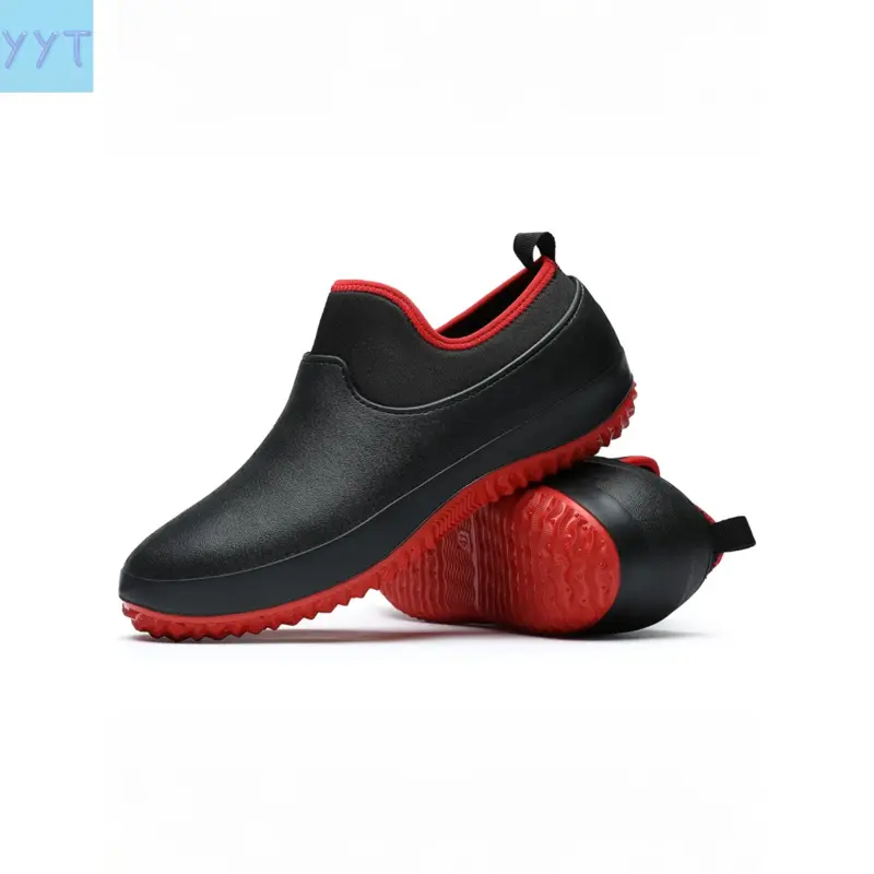 YYT1 Unisex Non-Chef Shoes, Molded Comfortable Waterproof Footwear, Outdoor & Work Shoes, Durable Fashion Design, Rubber, Sizes 36-48, Nonslip Work Shoes