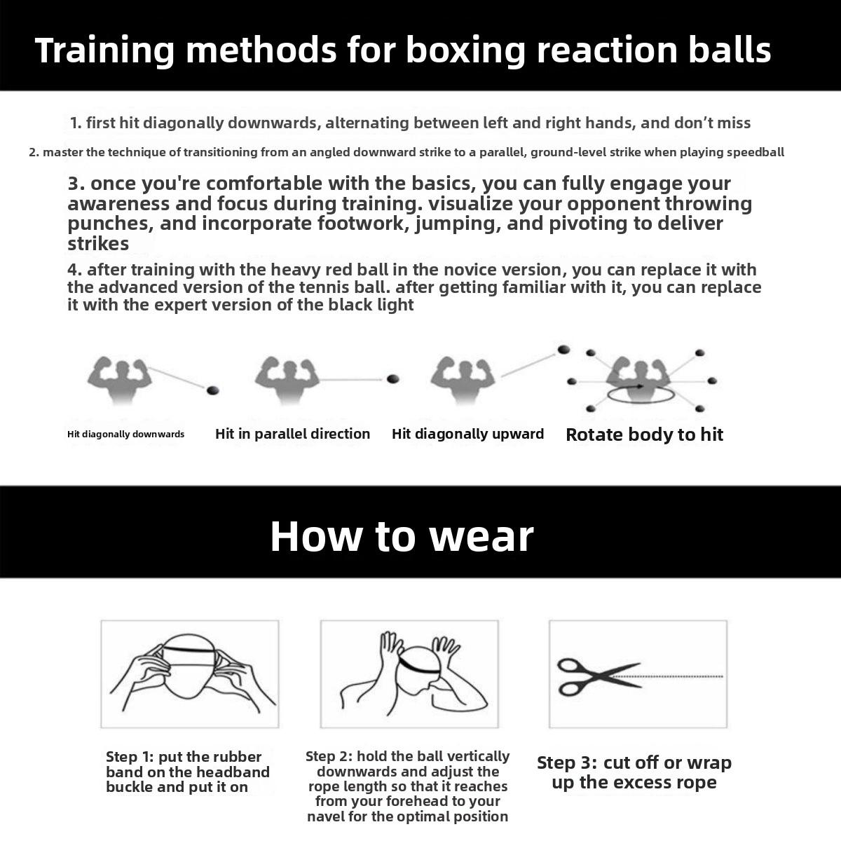 Head-mounted children's combat stress-relief training speed ball, smooth surface PU foam reaction magic ball