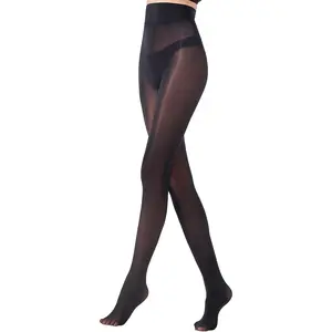 Shiny Sheer Pantyhose for Women Oil Shimmer Tights Silky High Waisted Stockings Dance Jazz Tights