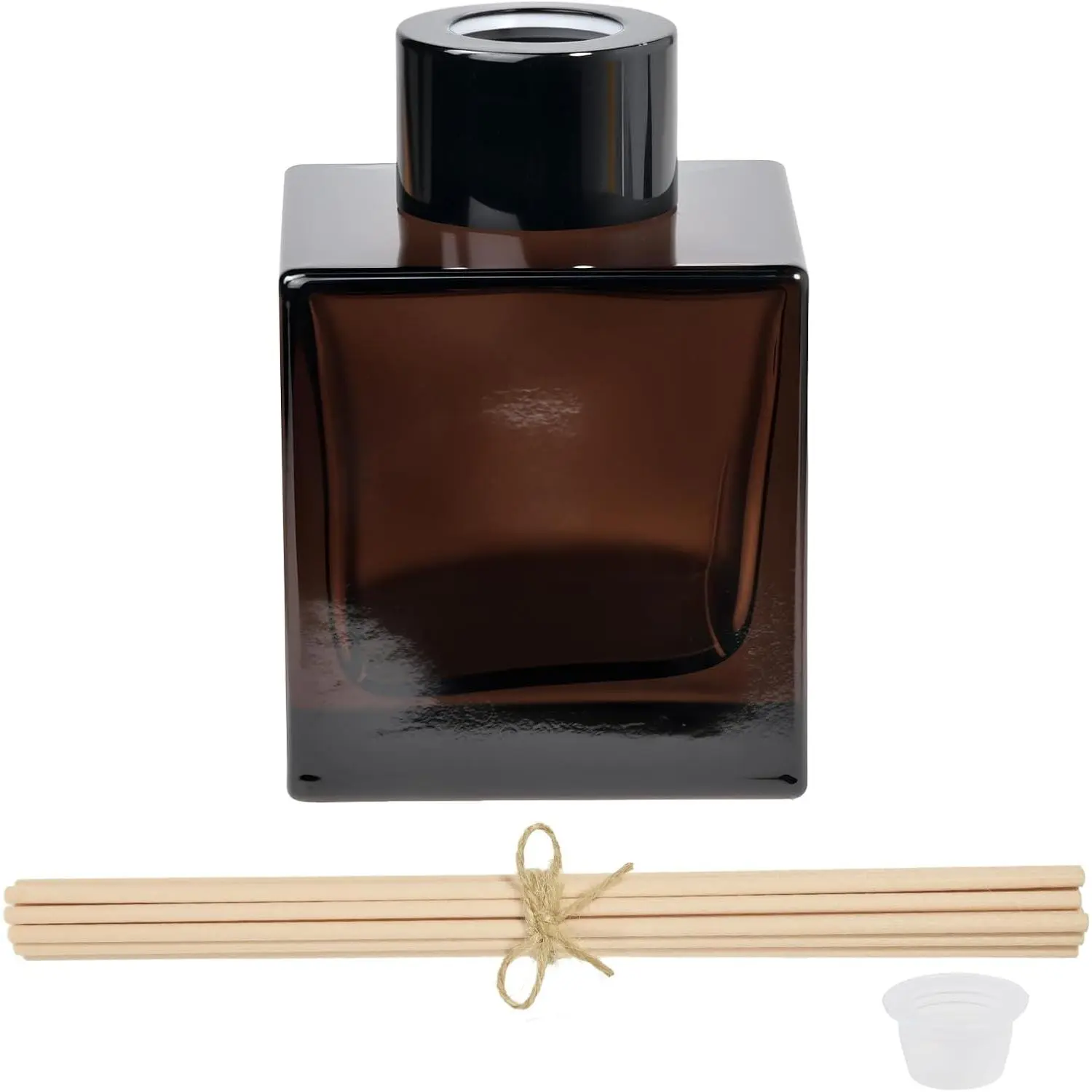 100ml 1 count Reed Diffuser Bottles, Diffuser Empty Bottle with 20 count Reed Sticks for   Accessories and Women  Room,,Bathroom Decor