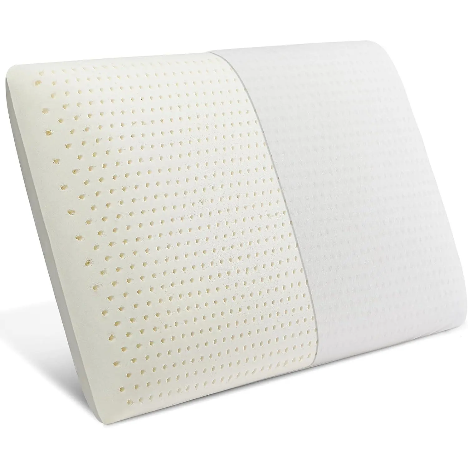 Latex Pillow,  Talalay  Latex Pillow, Soft Sleeping Bed Pillows with  Cover, Standard Size,  for Side/ , , ,