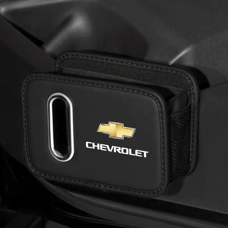 Car Door Multi Purpose Storage Box Interior Accessories For Chevrolet Corvette Montana TrailBlazer Silverado Traverse Camaro Suburban Equinox Bolt Cruze Malibu Colorado Trax SS Spark Captiva Onix Spin Impala Cobalt