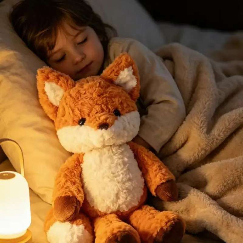 50cm Trendy Fox Plush Toy, Unisex Birthday Gift, Running Fox Stuffed Animal, Super Soft Fluffy and Cozy, Perfect for Kids and Adults