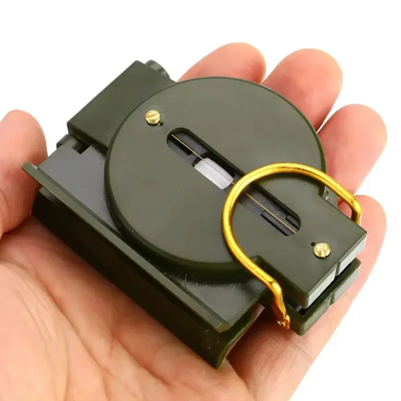 Compass Waterproof Lightweight Pocket Compass For Hiking Camping Clear Dial Easy Read Glove Friendly Compact