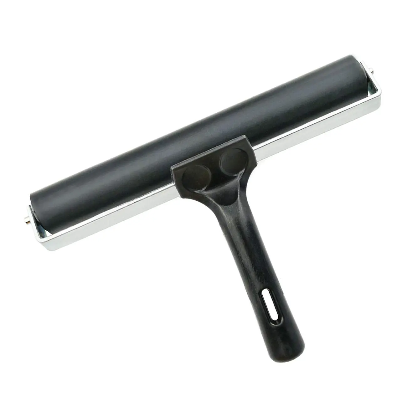 7.9'' Rubber Roller Glue Roller for Anti Skid Tape Construction Tools, Printmaking, Inking and Gluing Applications