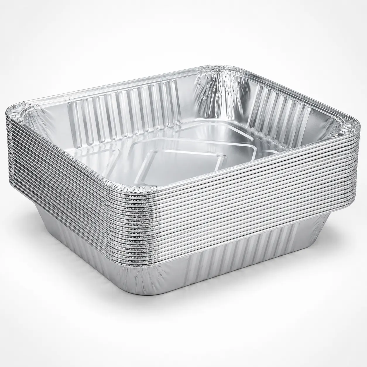 30 Pack 9x13 Aluminum Foil Pans, Disposable Half Size Deep Steam Table Pans for Baking, Cooking, Roasting, Heating and Serving,Plush,Extendable,Christmas,Portable,single,Translucent,outdoor,Versatile,tactical,minifire,husband,barbecue,set,wood