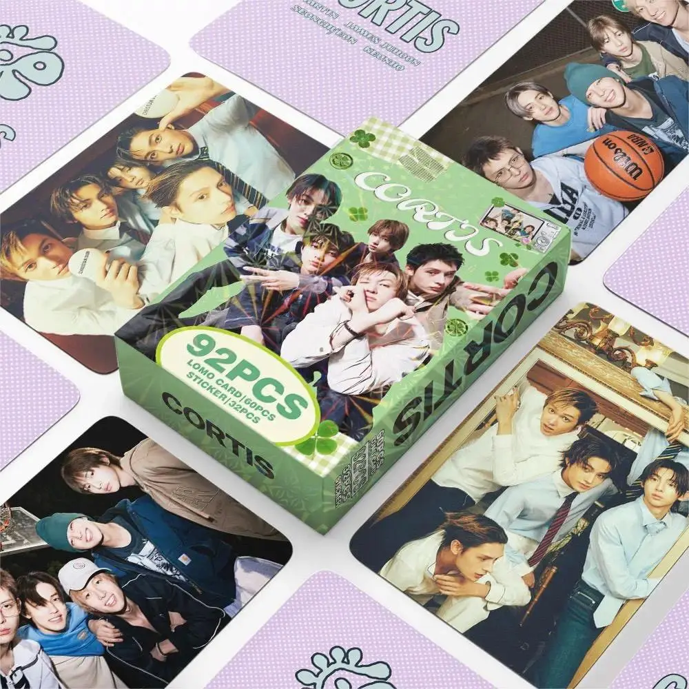 new 92pcs/set CORTIS GREENGREENT POP lomo Star Photocards Photo LOMO Cards Fans Collection Printed Cards